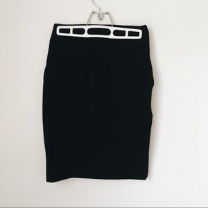 Mid length pencil skirt